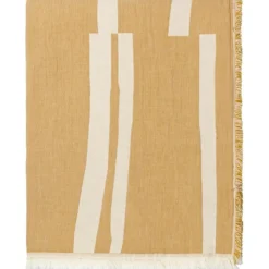 Lyme Grass Pläd 130x180 cm, Gul