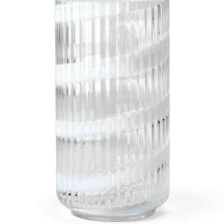 Lyngby Vas Swirl Vit, 20,5 cm