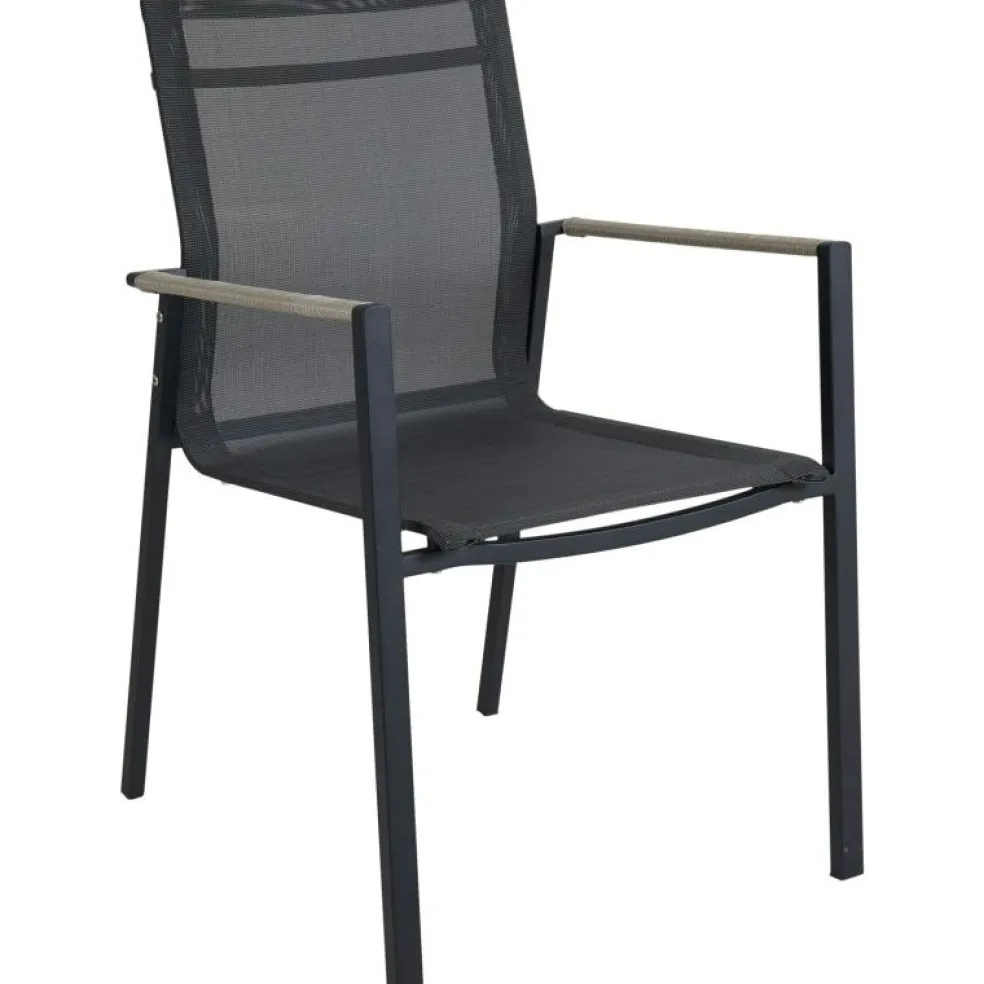Lyra Matstol, Svart/Grå
