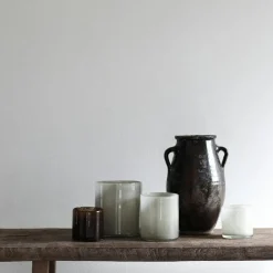 Lyric Ljuslykta S, Varmgrå