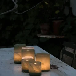 Lyric Ljuslykta S, Varmgrå