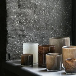 Lyric Ljuslykta S, Varmgrå