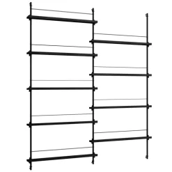 Magazine Hylla 162x188 cm, Ek/Vit