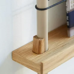 Magazine Hylla 162x188 cm, Ek/Vit