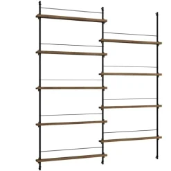 Magazine Hylla 162x188 cm, Ek/Vit