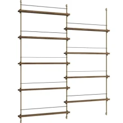 Magazine Hylla 162x188 cm, Ek/Vit