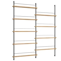 Magazine Hylla 162x188 cm, Ek/Vit