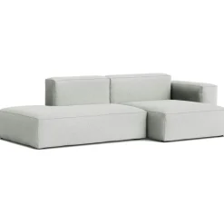 HAY Modulsoffor|Hörnsoffor & Divansoffor-Mags Soft Low 2,5-sitssoffa Comb. 3 Höger Divan, Steelcut Trio 796 / Svart Söm