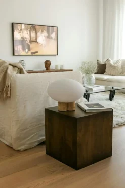 Mammut Bordslampa, Travertin