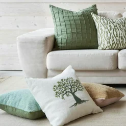 Mani Kuddfodral Bouclé 50x50 cm, Aqua