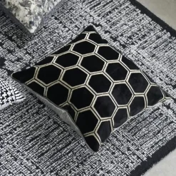 Manipur Kudde 43x43 cm, Midnight