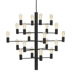 Herstal Ljuskronor & Takkronor-Manola 20 Ljuskrona Dimbar LED, Krom