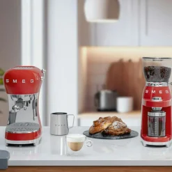 Manuell Espressomaskin, Pastellblå