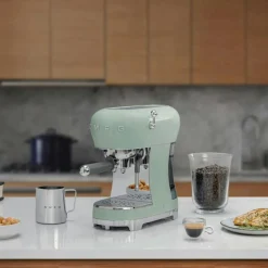 Manuell Espressomaskin, Pastellblå