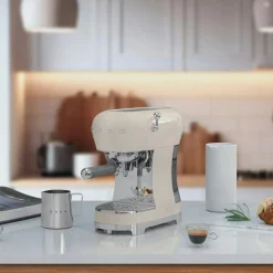 Manuell Espressomaskin, Pastellblå