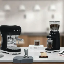 Manuell Espressomaskin, Pastellblå