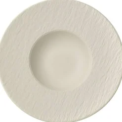 Villeroy & Boch Pastatallrikar|Djupa Tallrikar-Manufacture Rock Blanc Pastatallrik 28 cm