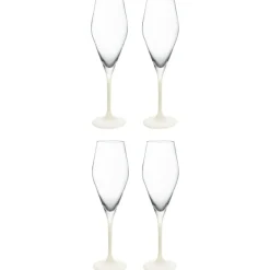 Manufacture Rock Champagneglas 26 cl 4-pack, Vit