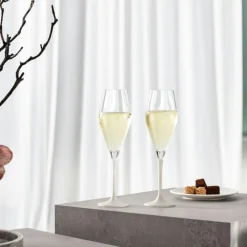 Manufacture Rock Champagneglas 26 cl 4-pack, Vit