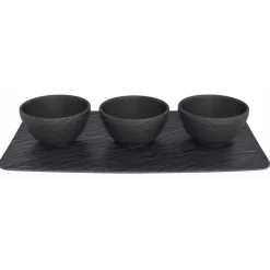 Villeroy & Boch Serveringsskålar-Manufacture Rock Skål Set,