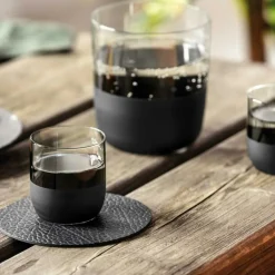 Villeroy & Boch Tumblerglas-Manufacture Rock Tumblerglas 25 cl 4-pack, Svart