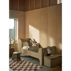 Ferm Living Tuftade Mattor|Bomulls- & Trasmattor-Mara Washable Matta 80x150 cm, Warm Sand