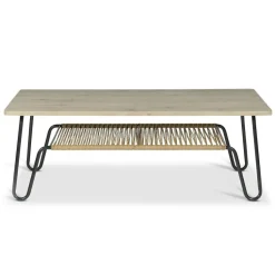 Mavis Sidobord & Avlastningsbord|Soffbord-Marcel Soffbord/Sideboard 160x50 cm, Såpad Rustik Ek