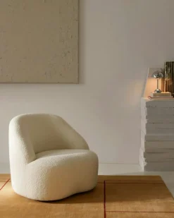 &Tradition Fåtöljer-Margas LC2 Snurrfåtölj, Svart/