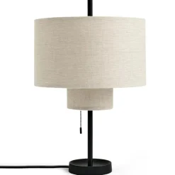 New Works Bordslampor-Margin Bordslampa, Svart / Beige