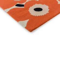 Marimekko Unikko Matta 140x200 cm, Orange Röd
