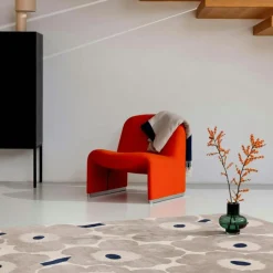 Marimekko Unikko Matta 140x200 cm, Orange Röd