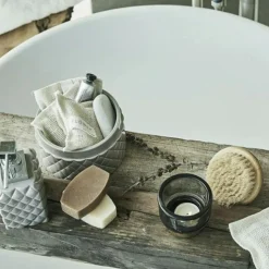 Marion Tandborstmugg, Grå/Silver