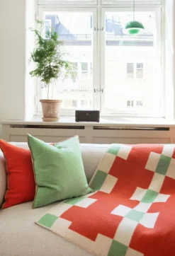 Brita Sweden Plädar & Filtar-Marta Pläd 130x180 cm, Grön