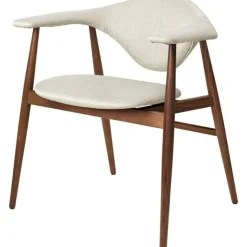 Masculo Matstol, Oljad Valnöt / Plain 0026