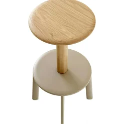 &Tradition Barstolar & Barpallar-Massif AV39 Barstol 65 cm, Ek / Gråbeige