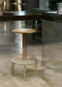 &Tradition Barstolar & Barpallar-Massif AV39 Barstol 65 cm, Ek / Gråbeige