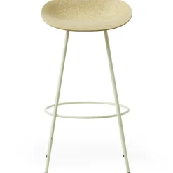 Normann Copenhagen Barstolar & Barpallar-Mat Barpall 65 cm, Seaweed / Cream