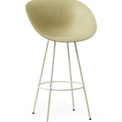 Normann Copenhagen Barstolar & Barpallar-Mat Barstol Karmstol 65 cm, Hemp / Cream