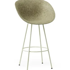Normann Copenhagen Barstolar & Barpallar-Mat Barstol Karmstol 65 cm, Hemp / Cream