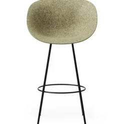 Normann Copenhagen Barstolar & Barpallar-Mat Barstol Karmstol 65 cm, Hemp / Cream