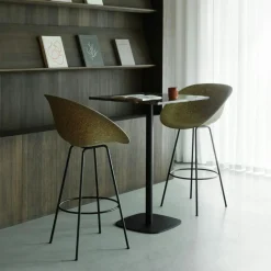 Normann Copenhagen Barstolar & Barpallar-Mat Barstol Karmstol 65 cm, Hemp / Cream