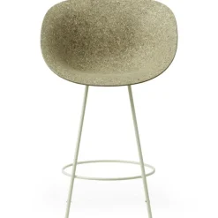 Normann Copenhagen Barstolar & Barpallar-Mat Barstol Karmstol 65 cm, Hemp / Cream