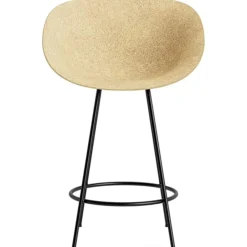 Normann Copenhagen Barstolar & Barpallar-Mat Barstol Karmstol 65 cm, Hemp / Cream