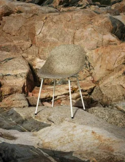 Normann Copenhagen Stolar-Mat Stol, Seaweed / Svart