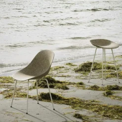 Normann Copenhagen Stolar-Mat Stol, Seaweed / Svart