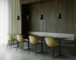 Normann Copenhagen Stolar-Mat Stol, Seaweed / Svart