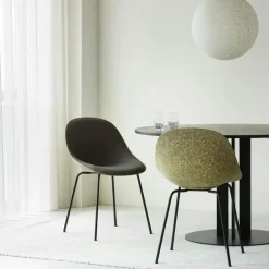 Normann Copenhagen Stolar-Mat Stol, Seaweed / Svart