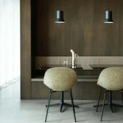 Normann Copenhagen Stolar-Mat Stol, Seaweed / Svart