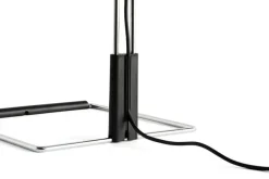 HAY Skrivbordslampor|Bordslampor-Matin Bordslampa 300 mm, Polerad Mässing / Oxide Red