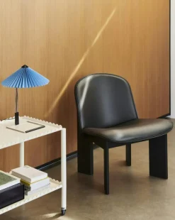 HAY Skrivbordslampor|Bordslampor-Matin Bordslampa 300 mm, Polerad Mässing / Oxide Red